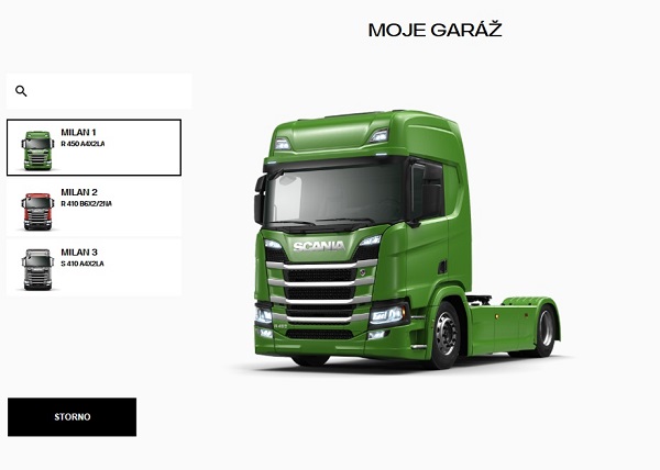 Scania v Česku představila nový konfigurátor, klikněte na obrázek a nakonfigurujte si vaše nové auto