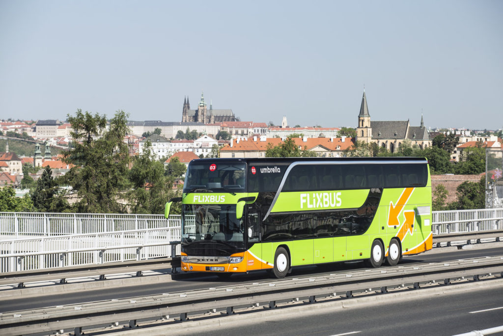 Autobus FlixBus Praha